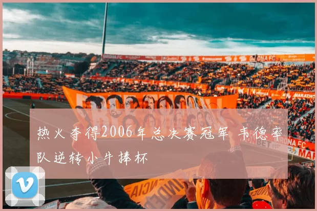 热火夺得2006年总决赛冠军 韦德率队逆转小牛捧杯
